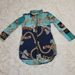 Timing Shirt Dress. Size XL